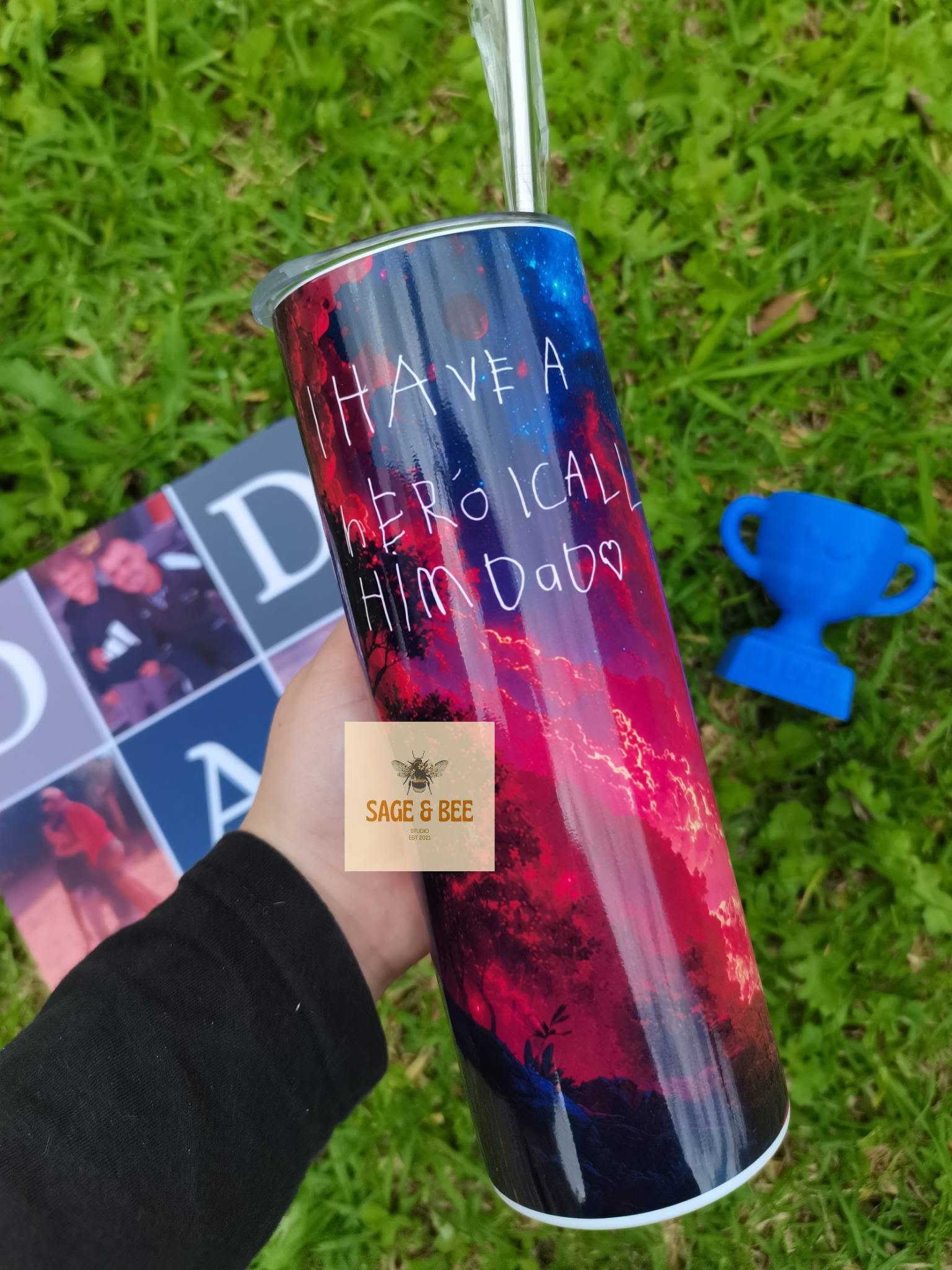 GALAXY DAD Tumbler